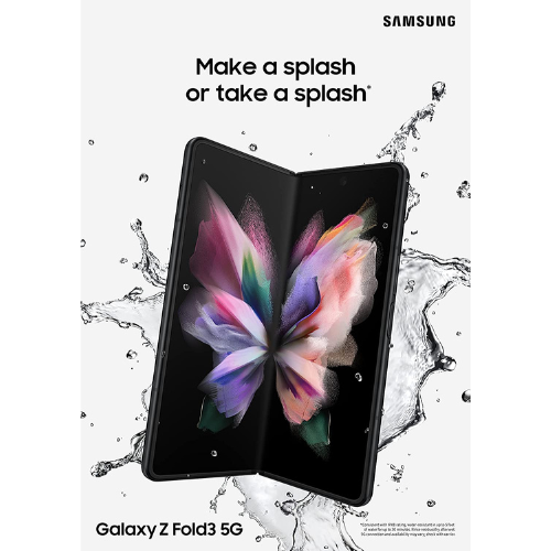 Samsung Galaxy Z Fold 3 512GB 5G - Phantom Black