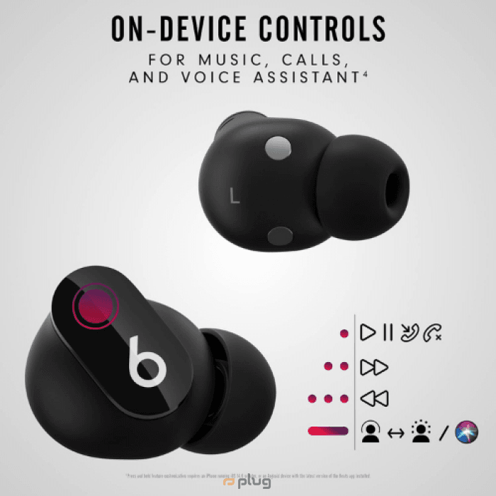 Beats Studio Buds - True Wireless Noise Cancelling Earphones - Black (Brand New)